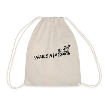 Vamos a la beach humour plage - Sac de sport léger - nature - Devant