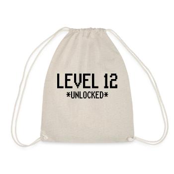 12th Birthday Gift Idea Gaming Gaming - Drawstring Bag - nature - Front