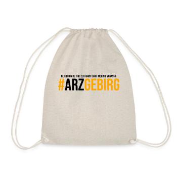 Arzgebirg liebe und treue - Turnbeutel - Natur - Vorne