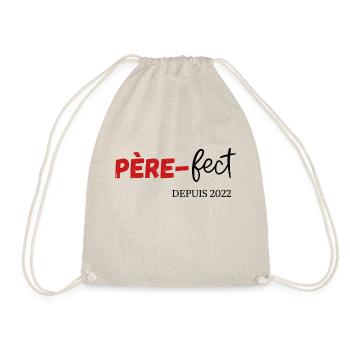 Père fect Depuis 2022 - Sac de sport léger - nature - Devant