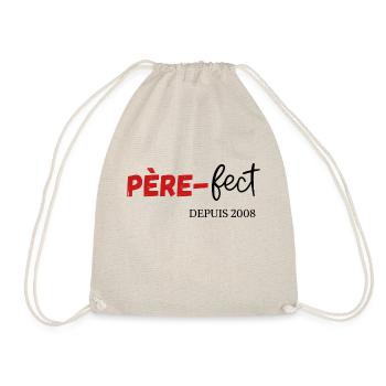 Père fect Depuis 2008 - Sac de sport léger - nature - Devant