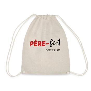 Père fect Depuis 1972 - Sac de sport léger - nature - Devant