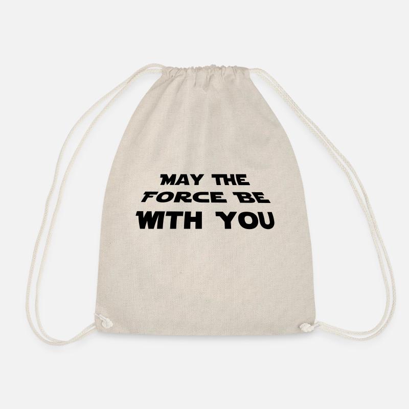 juin la force soit avec vous - Star Wars citation - Sac de sport léger - nature
