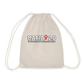Maria 2 0 - Turnbeutel - Natur - Vorne
