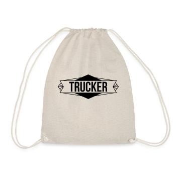 Trucker - Drawstring Bag - nature - Front