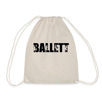 (ballett) - Turnbeutel - Natur - Vorne