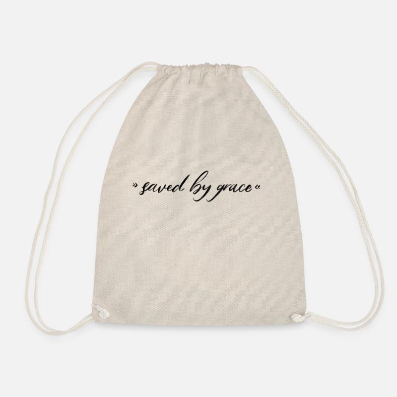 saved by grace - Turnbeutel - Natur