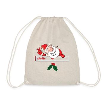 Christmas - Turnbeutel - Natur - Vorne