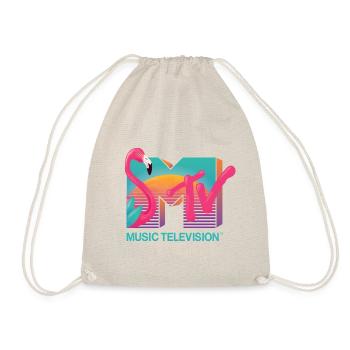 MTV Music Television Logo De Flamingo - Sac de sport léger - nature - Devant