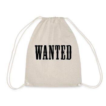 wanted wild west - Drawstring Bag - nature - Front