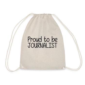 Proud to be Journalist - Sac de sport léger - nature - Devant