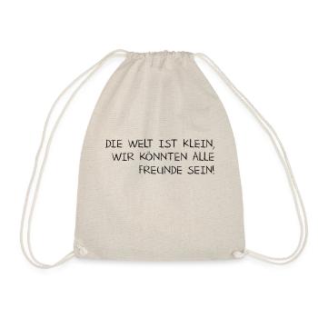 Freunde sein - Turnbeutel - Natur - Vorne
