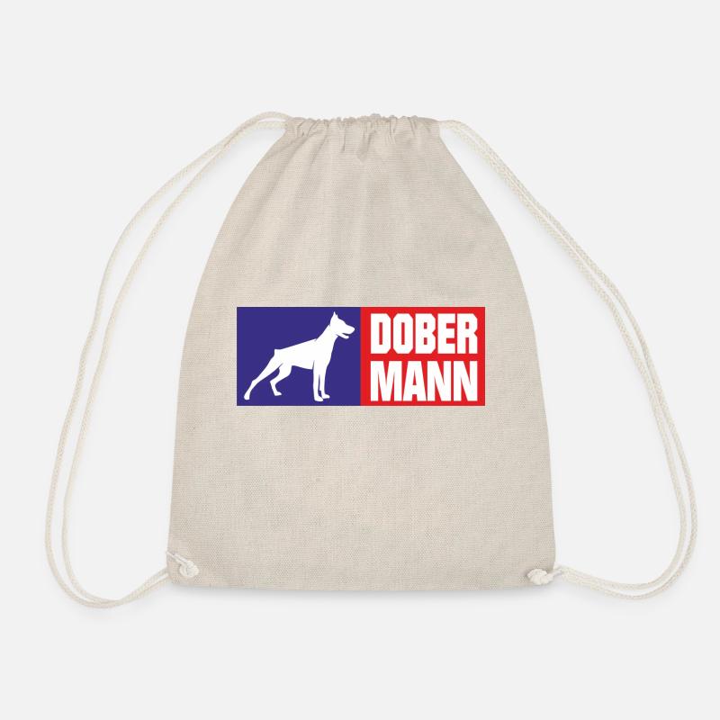 For Doberman lovers - Drawstring Bag - nature