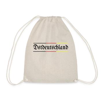 ostdeutschland ddr - Turnbeutel - Natur - Vorne