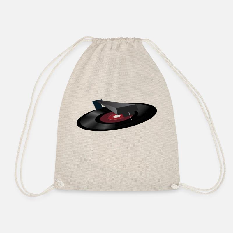Vinylplatte - Turnbeutel - Natur