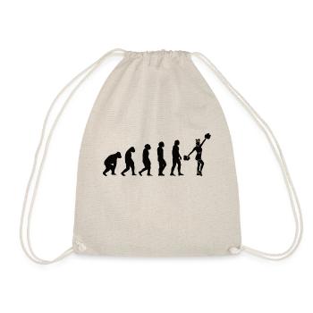 Cheerleader Gift Cheerleader Cheerleading - Drawstring Bag - nature - Front