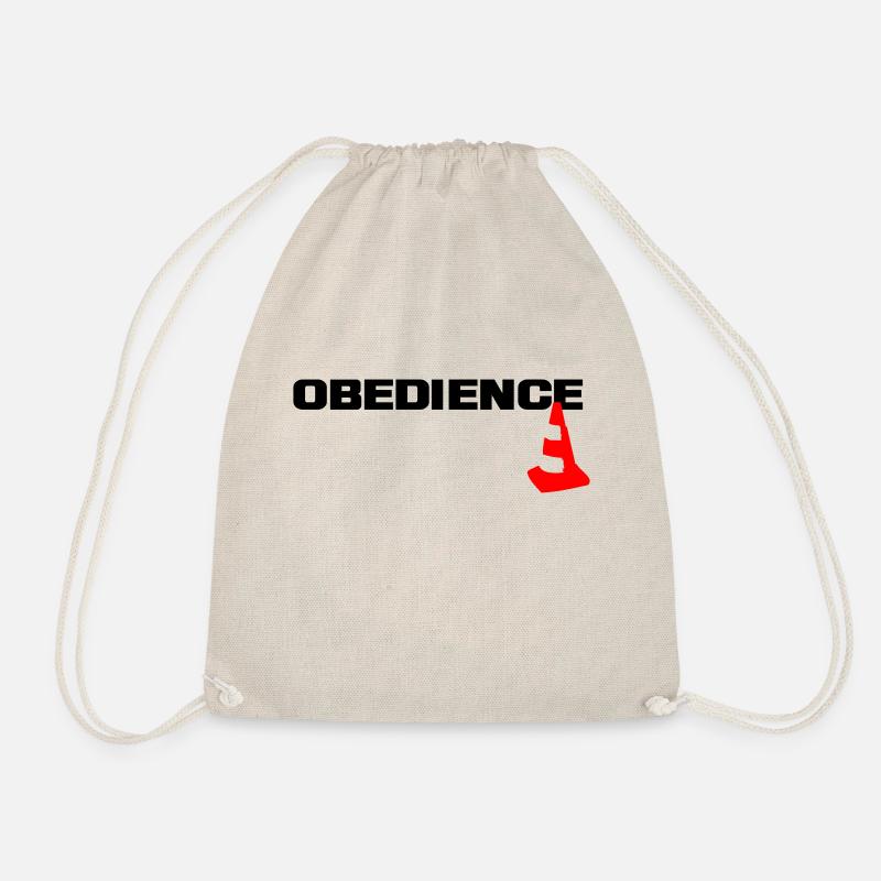 Obéissance avec des pylônes - Sac de sport léger - nature