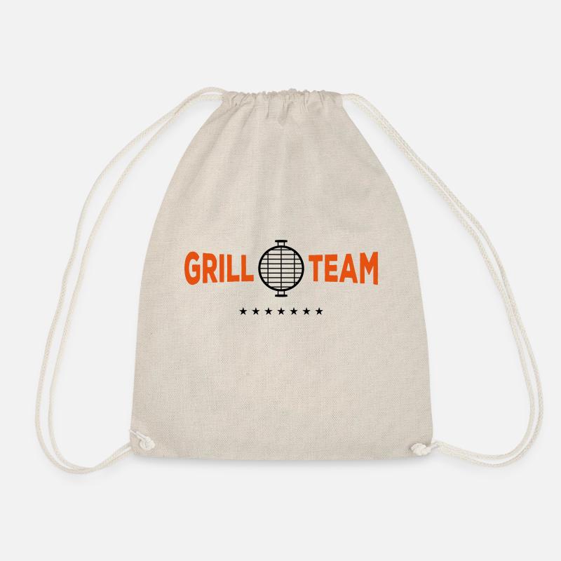 grill team grill - Turnbeutel - Natur
