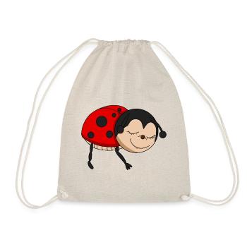 Ladybug sleeps - Drawstring Bag - nature - Front