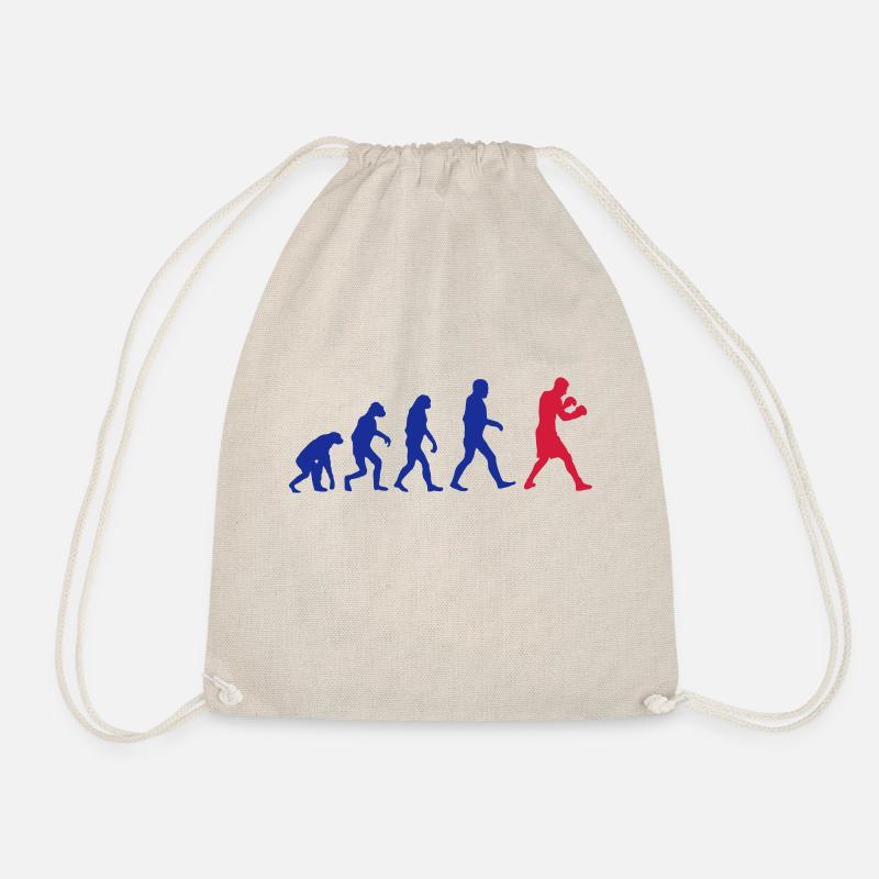 Boxing Evolution logo - Turnbeutel - Natur