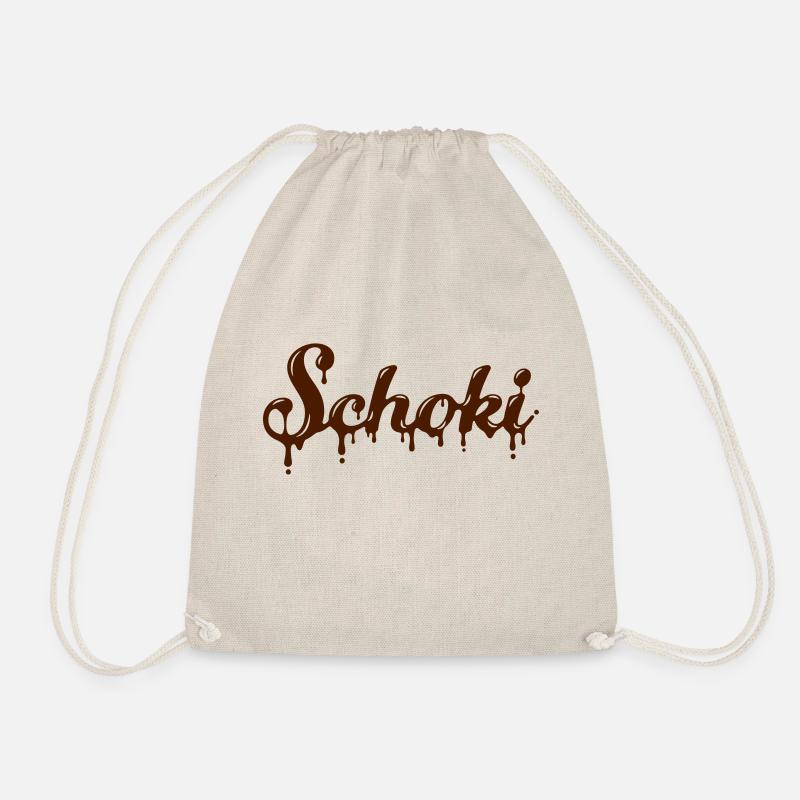 Schoki - Turnbeutel - Natur