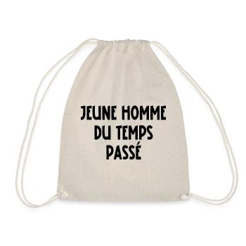jeune homme du temps passé - Sac de sport léger - nature - Devant