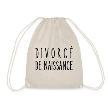 divorcé de naissance - Sac de sport léger - nature - Devant