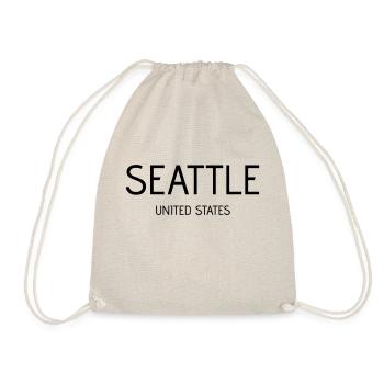 Seattle - Drawstring Bag - nature - Front