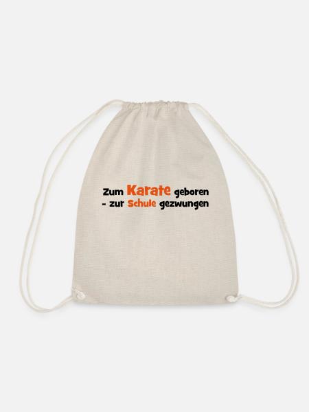 Karate - Turnbeutel - Natur