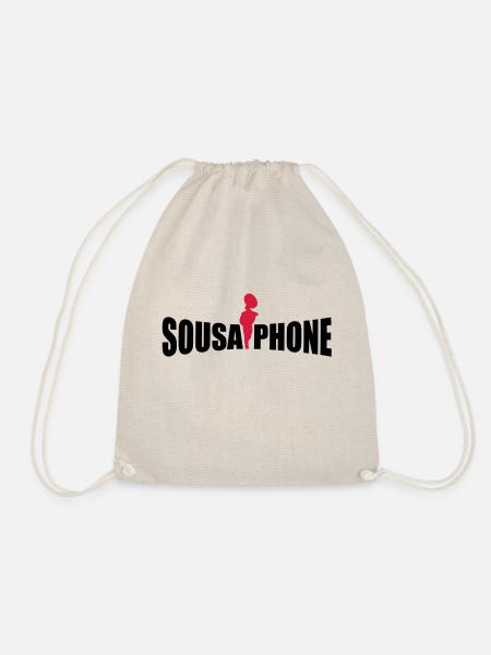 sousaphone - Drawstring Bag - nature