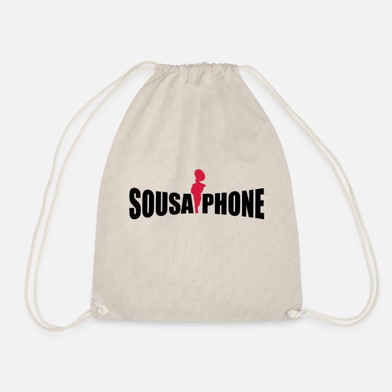 sousaphone - Drawstring Bag - nature