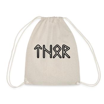 Wikinger Thor - Turnbeutel - Natur - Vorne