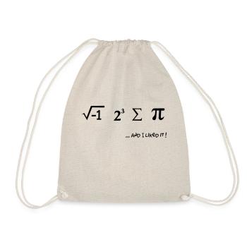 I ate some pie - Drawstring Bag - nature - Front