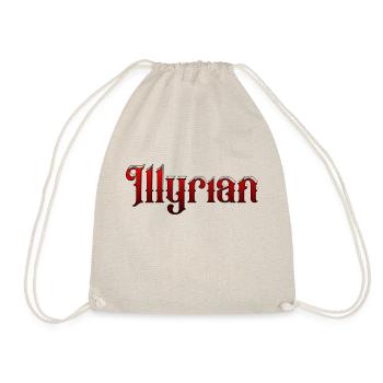 Design illyrien/albanais - Sac de sport léger - nature - Devant