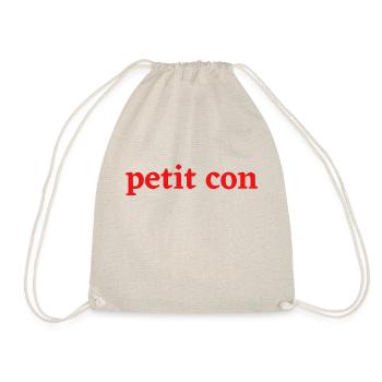 petit con - Sac de sport léger - nature - Devant