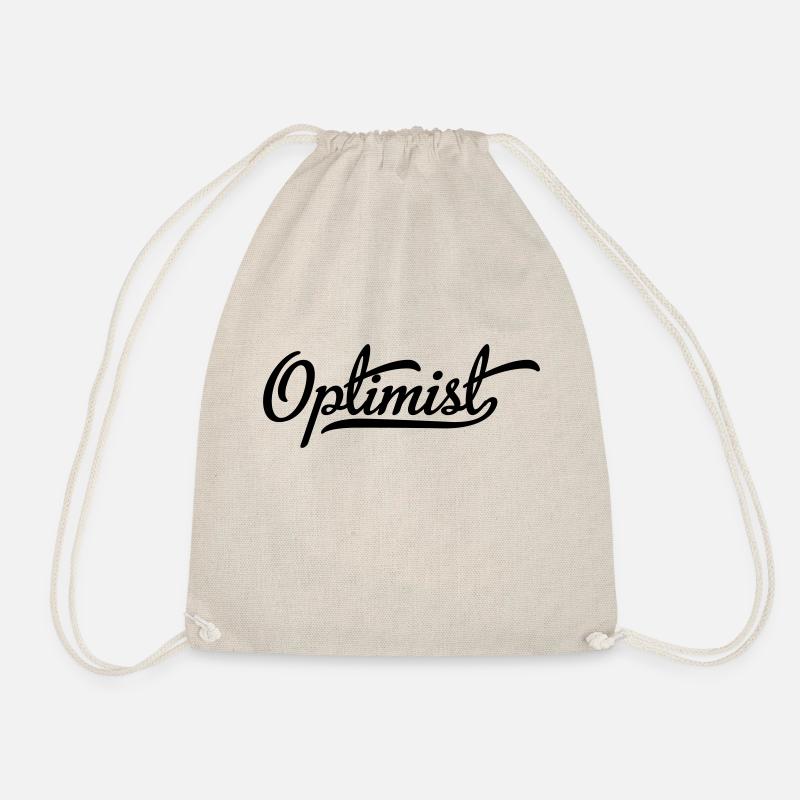 Optimist - Turnbeutel - Natur