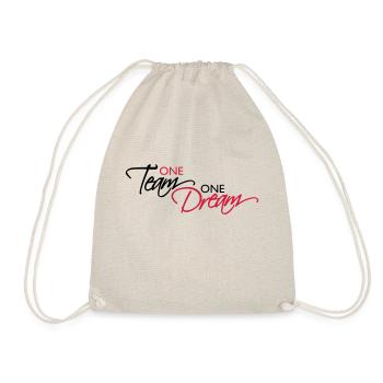 Lettrage d’une équipe - Sac de sport léger - nature - Devant