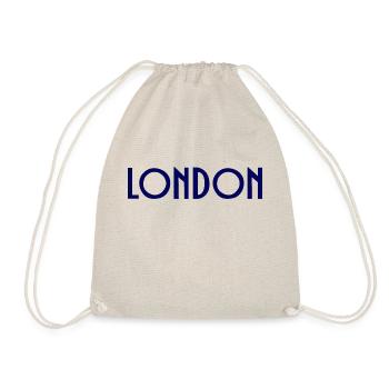 London - Drawstring Bag - nature - Front