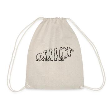 Handball club Handball Handball player Handball player - Drawstring Bag - nature - Front