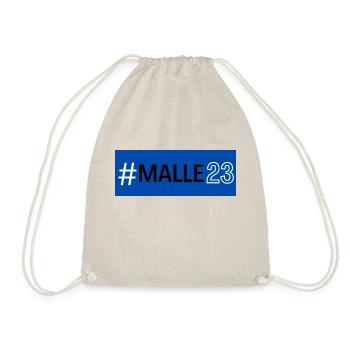 Mallorca 2023 - Modernes Hashtagmotiv - Turnbeutel - Natur - Vorne