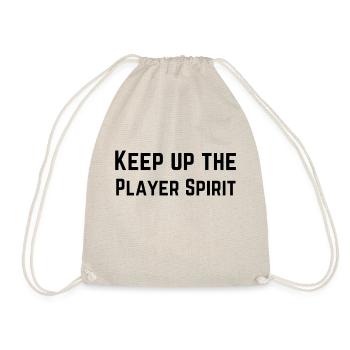 Keep up the player spirit - Sac de sport léger - nature - Devant