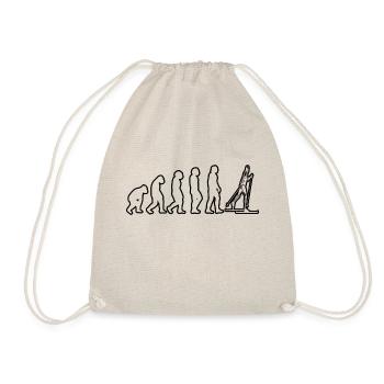 Skiing Outfit Skiers Skiing Skiers Ski Clothing Ski - Drawstring Bag - nature - Front