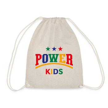 Power Kids (Enfants / Enfants / Frères et sœurs / 4C) - Sac de sport léger - nature - Devant