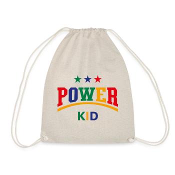 Power Kid (Enfant / Enfant / Fils / Fille / 4C) - Sac de sport léger - nature - Devant