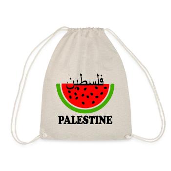 Palästina wassermelone فلسطين - Turnbeutel - Natur - Vorne