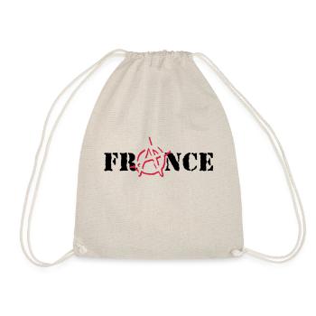 Anarchy France - Drawstring Bag - nature - Front