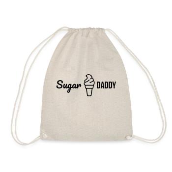 sugardaddy - Drawstring Bag - nature - Front