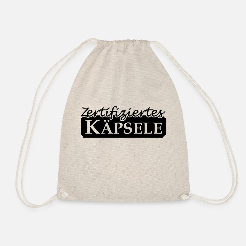 Zertifiziertes Käpsele (1c) - Turnbeutel - Natur