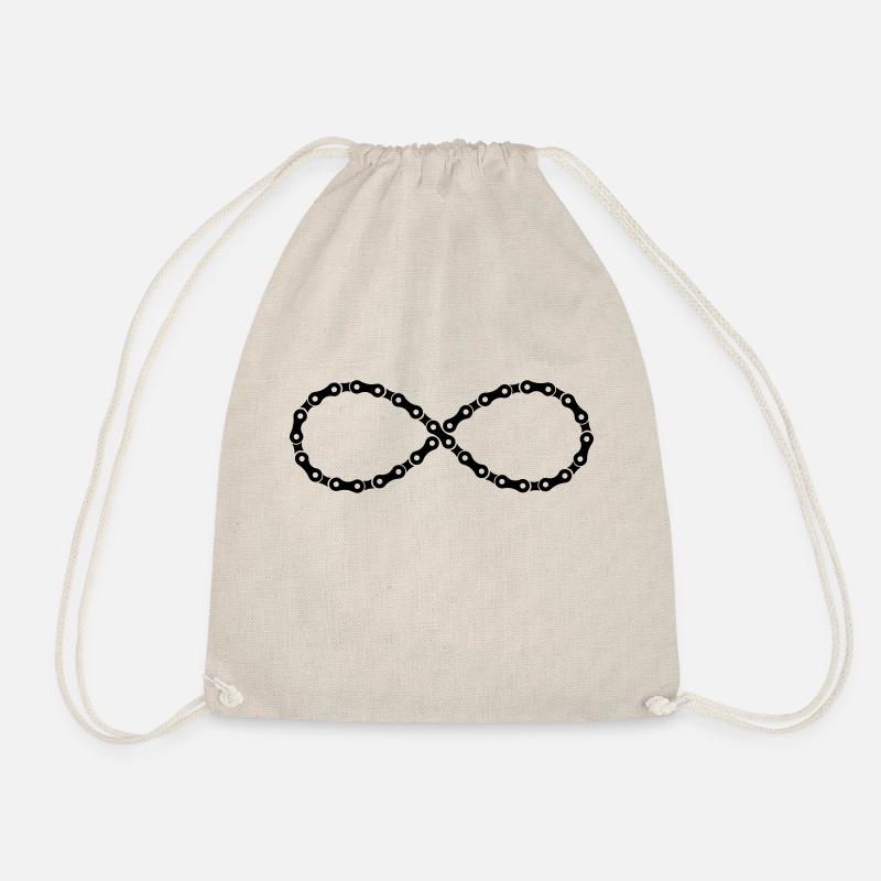 Infinibike - Drawstring Bag - nature