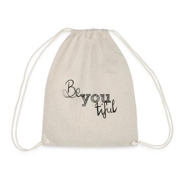 Be you - Turnbeutel - Natur - Vorne